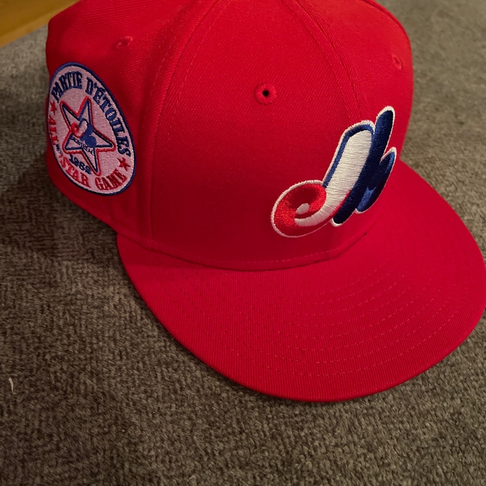 Hat club Montreal expos fitted hat 7 5/8 authentic